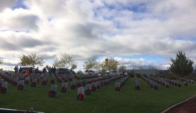 Wreaths Across America December 13, 2014.