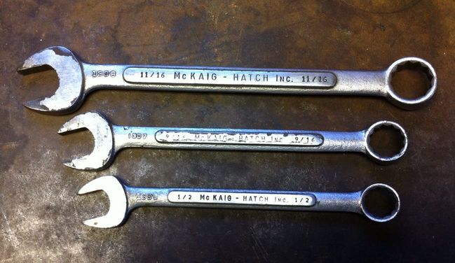 McKaig-Hatch combination wrenches sold off