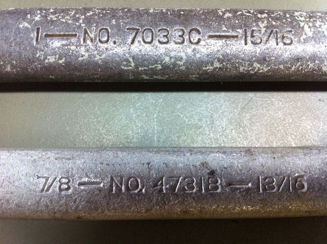 Superrench DBE size markings