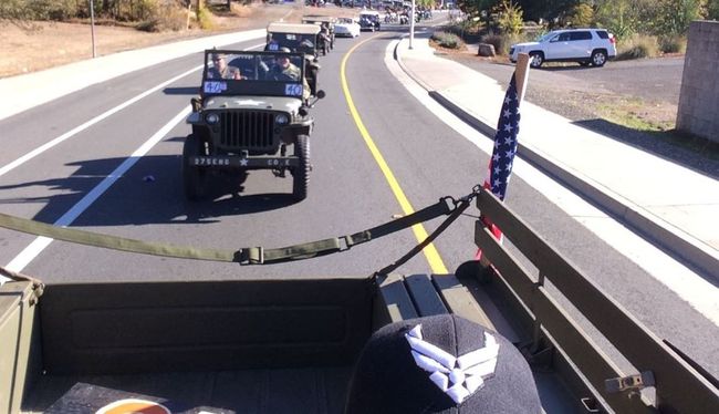 Veterans Day Parade 2015 - Shasta Lake