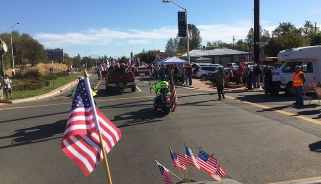 Veterans Day Parade 2015 - Shasta Lake