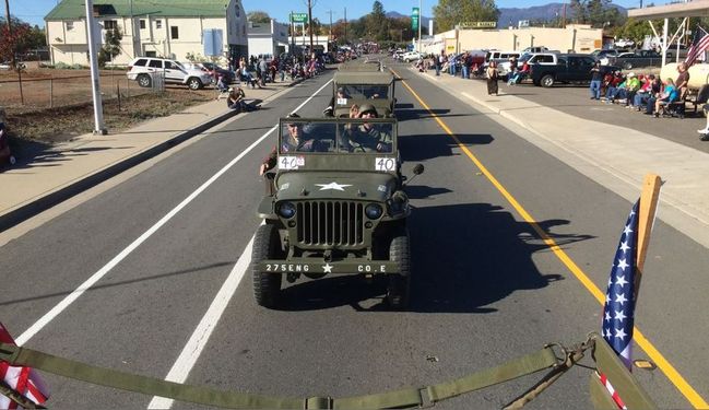 Veterans Day Parade 2015 - Shasta Lake