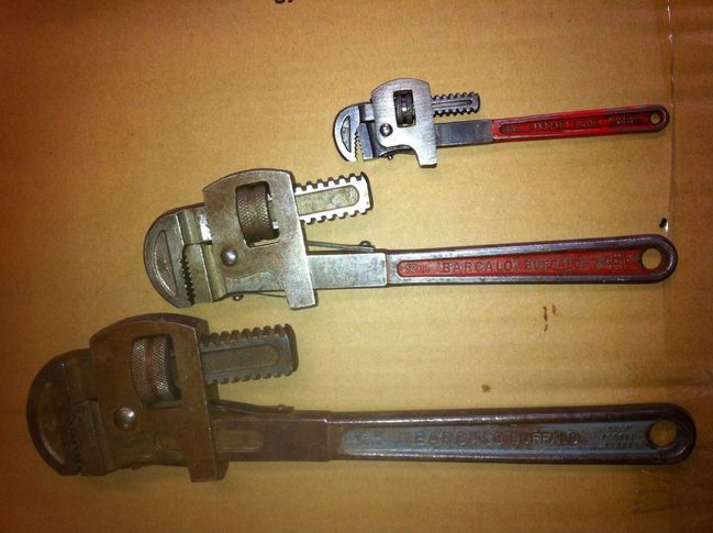 Barcalo Buffalo pipe wrench trio