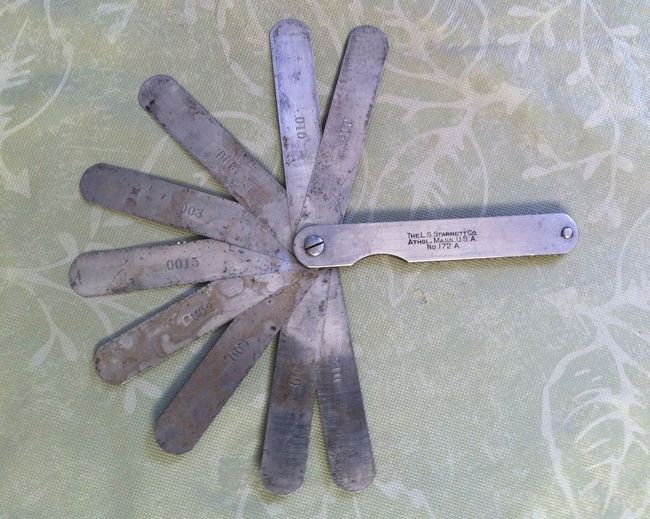 Starrett with blades showing