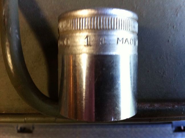 1941 Snap On 1&quot; socket for the MVMTS