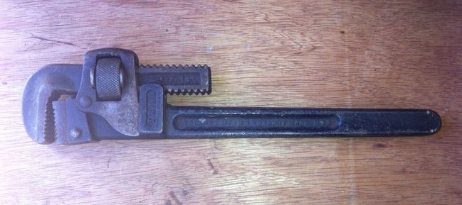 Trimo 14&quot; pipe wrench