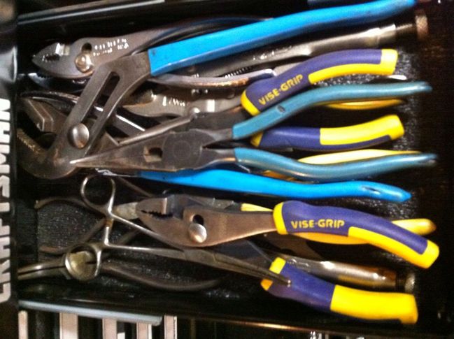 Plier drawer