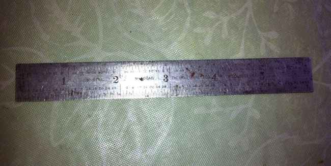 Starrett #600 6&quot; rule for the GMTK