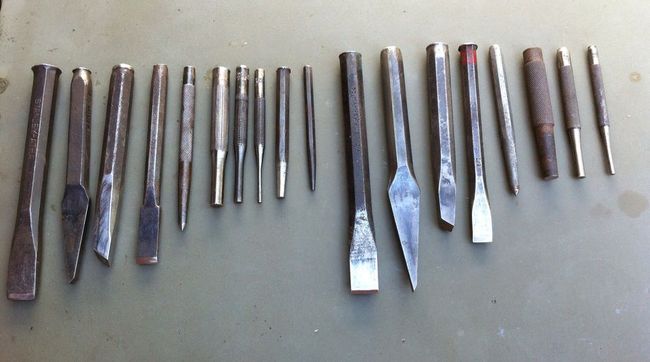 GMTK &amp; MVMTS chisels and punches