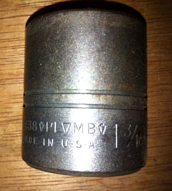 Plomb 1-3/16 War Finish socket