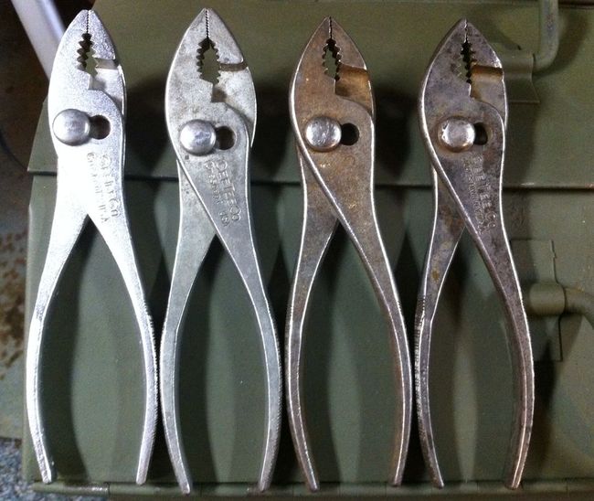 Four pairs of Cee Tee pliers