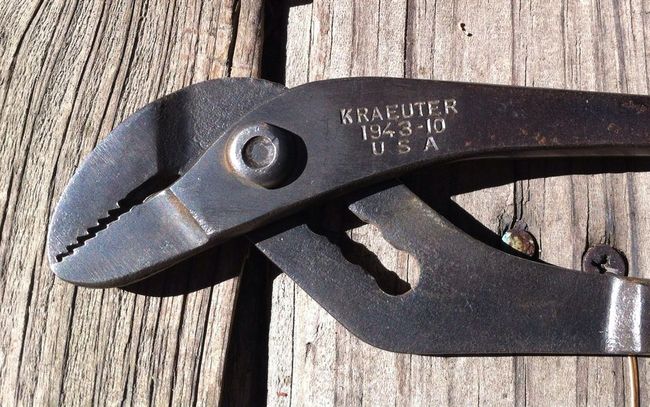 Kraeuter water pump pliers