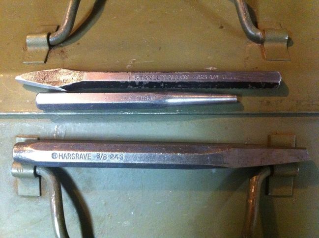 Hargrave and Stanley chisels