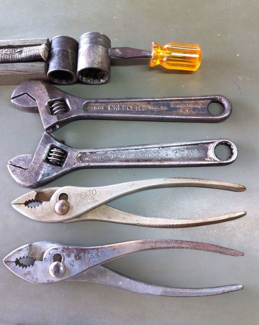 The vintage tools