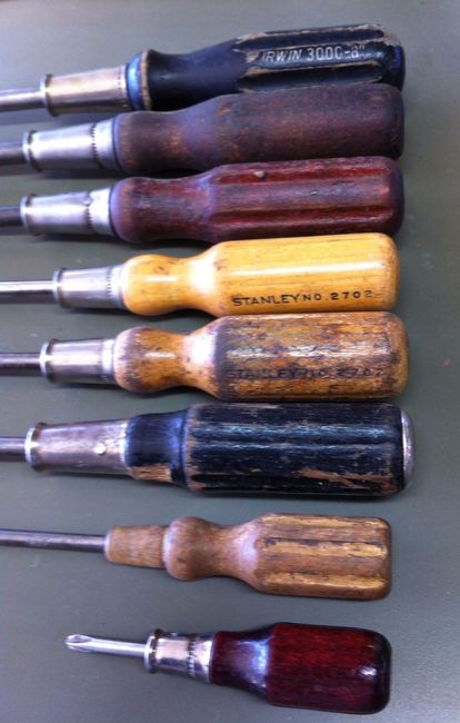 Phillips screwdriver handles