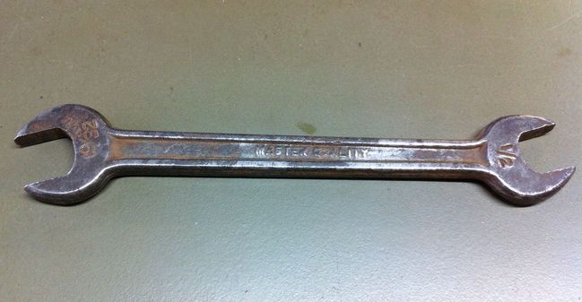 Master Quality #25 wrench by Bridgeport Hardware Co.