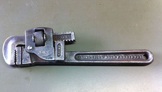 Trimo 8&quot; alloy pipe wrench