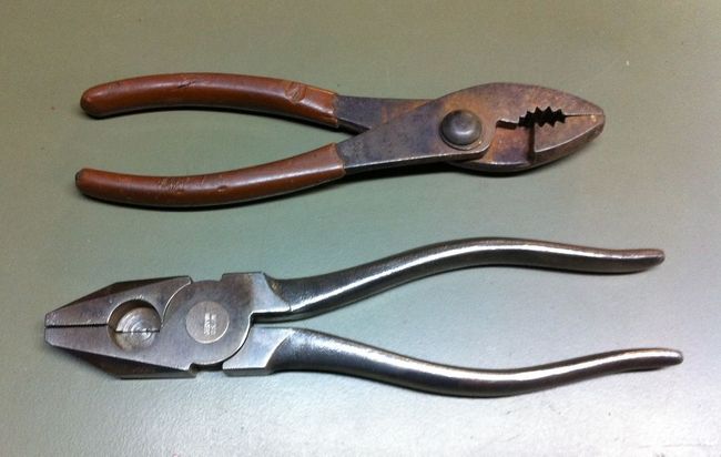 Two different German pliers