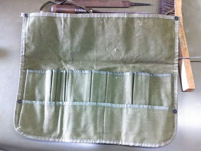 Mystery olive drab canvas roll