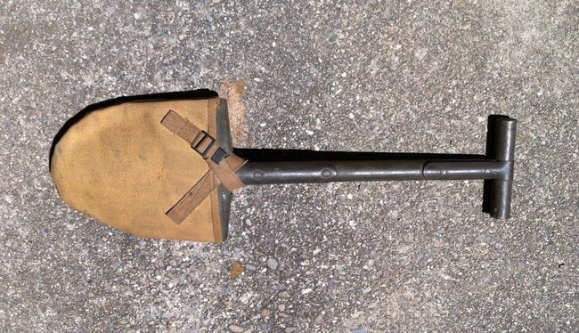 OD early entrenching shovel