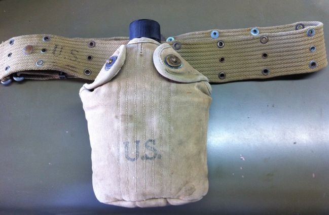 Canteen holder and belt