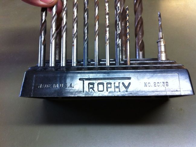 Trophy drill bit index