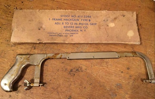 eBay Revere hacksaw