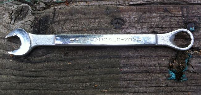 Barcalo chrome combination wrench