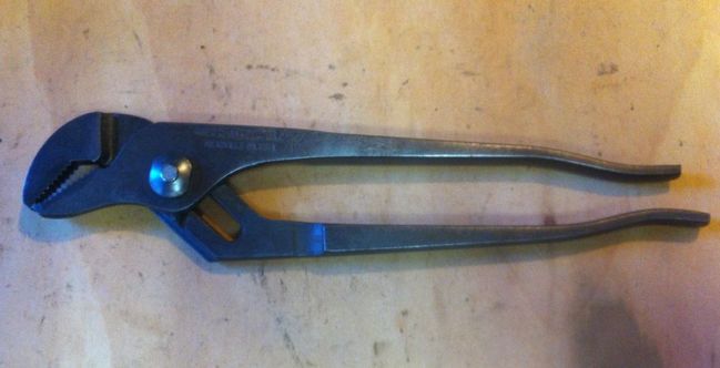 Restored dark finish Channellock 420 pliers