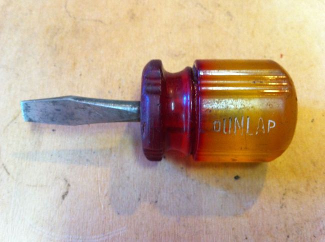 Dunlap stubby screwdriver