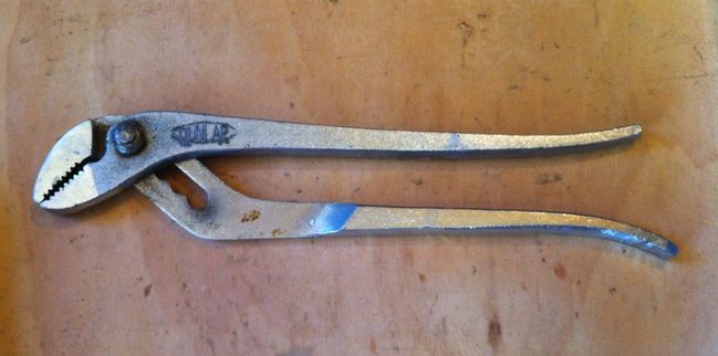 Dunlap water pump pliers