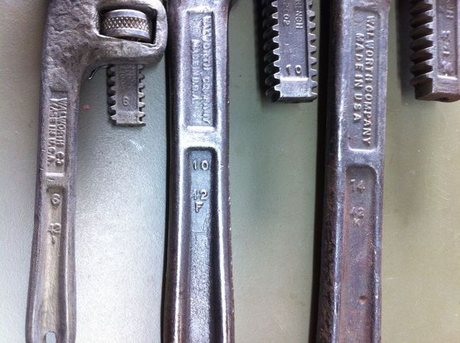 Walworth Walco pipe wrenches