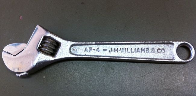 Williams Superjustable 4&quot; wrench