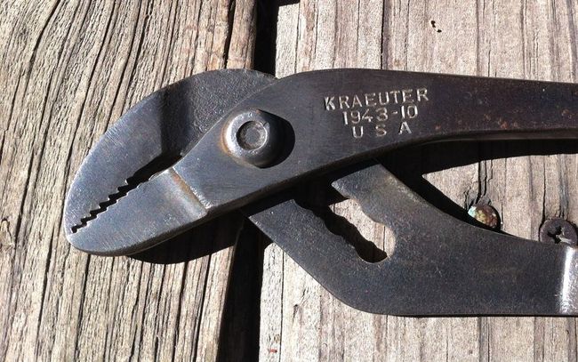 Kraeuter water pump pliers