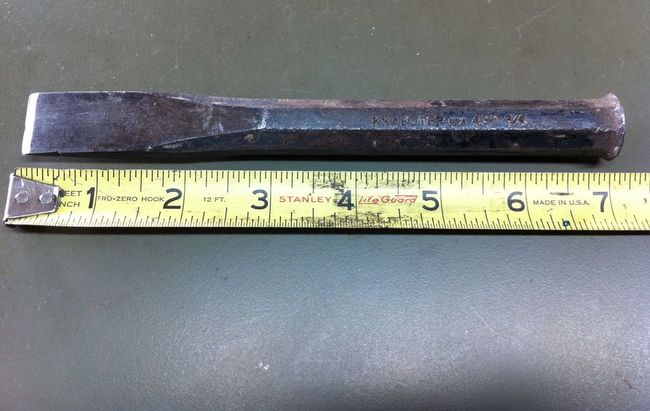 Kraeuter 3/4&quot; cold chisel