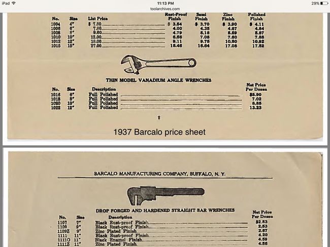 1937 Barcalo catalog image