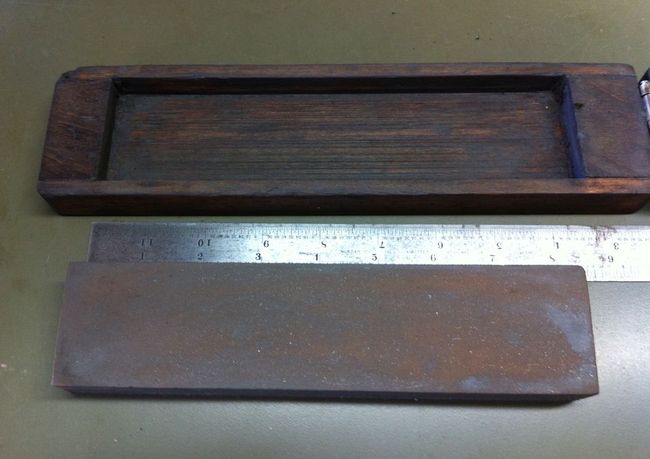 Sharpening stone fine side