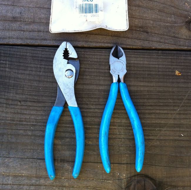 Channellock pliers with pouch