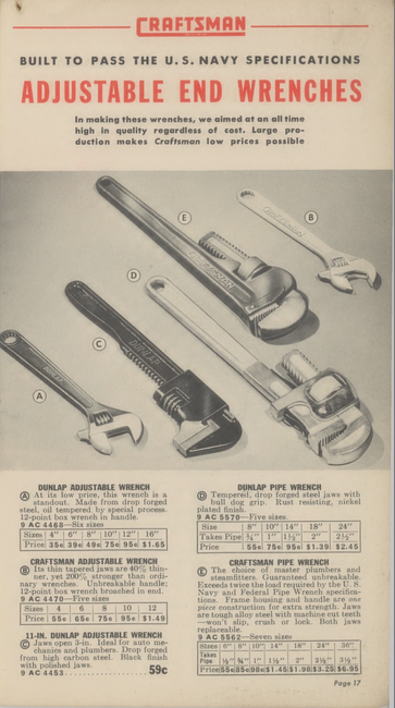 Craftsman/Dunlap from the catalog