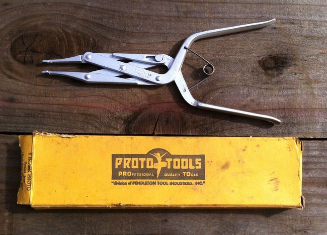 NOS Proto snap ring pliers with box