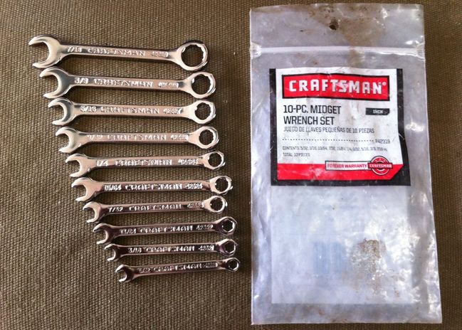 Little Craftsman wrench set