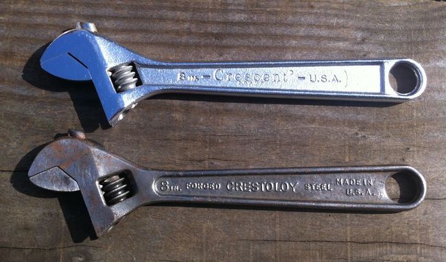 Crestoloy 8&quot; adjustable wrenches