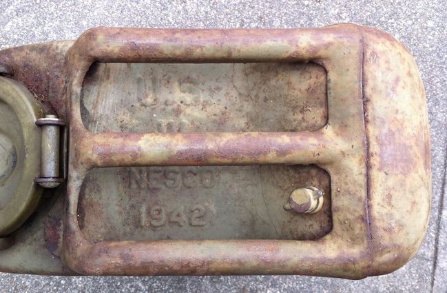 Nesco 1942 water can marking