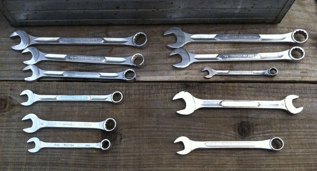 Thorsen collection V and other wrenches