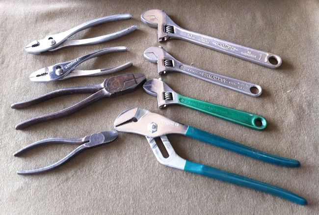 Diamond Diamalloy plers and wrenches for sale