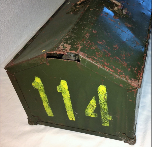 eBay stenciled toolbox lot picture