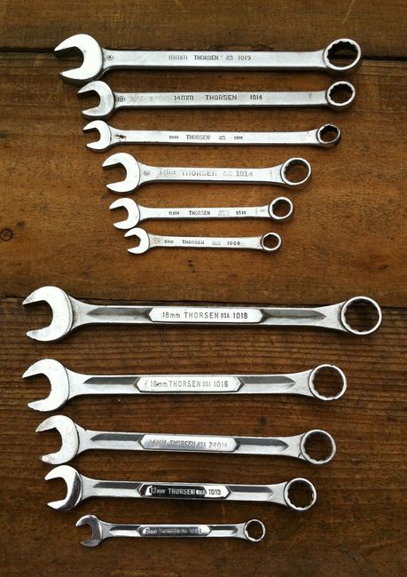 Thorsen collection update metric combo wrenches