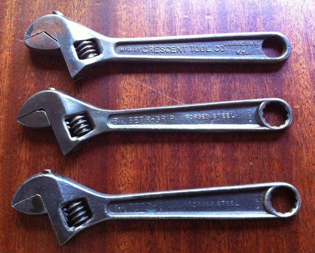 6&quot; adjustable wrenches