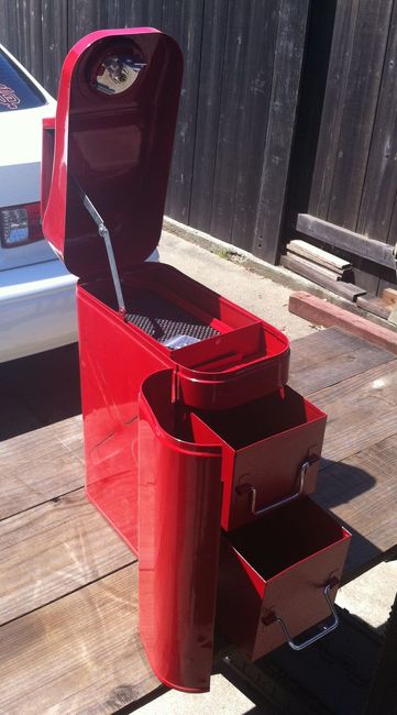 Gas can toolbox