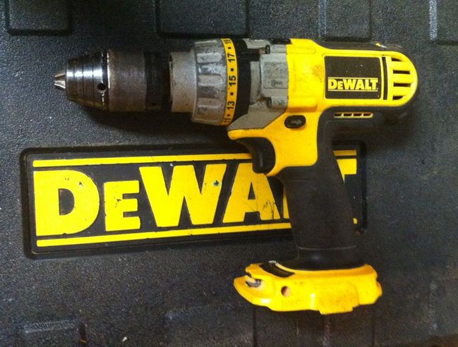 Dewalt drill other side